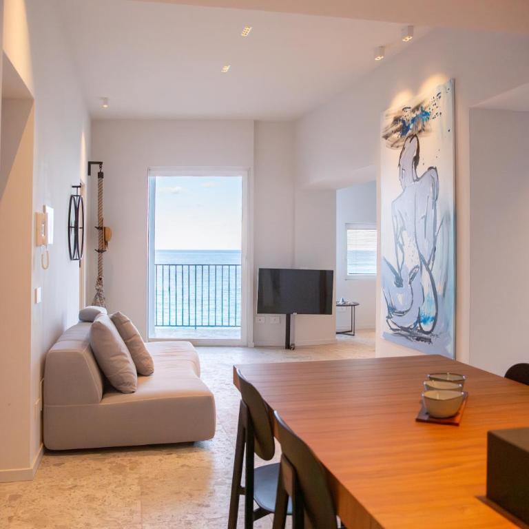 Casa Acqua e Sale - Appartamento con 2 Camere da Letto, Balcone e Vista mare - 5