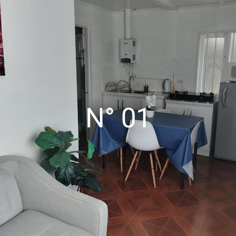 Alojamiento Javiera Carrera 01 - Two-Bedroom House - 6