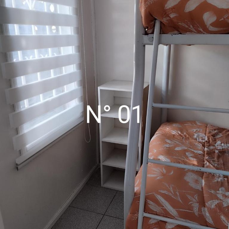 Alojamiento Javiera Carrera 01 - Two-Bedroom House - 11