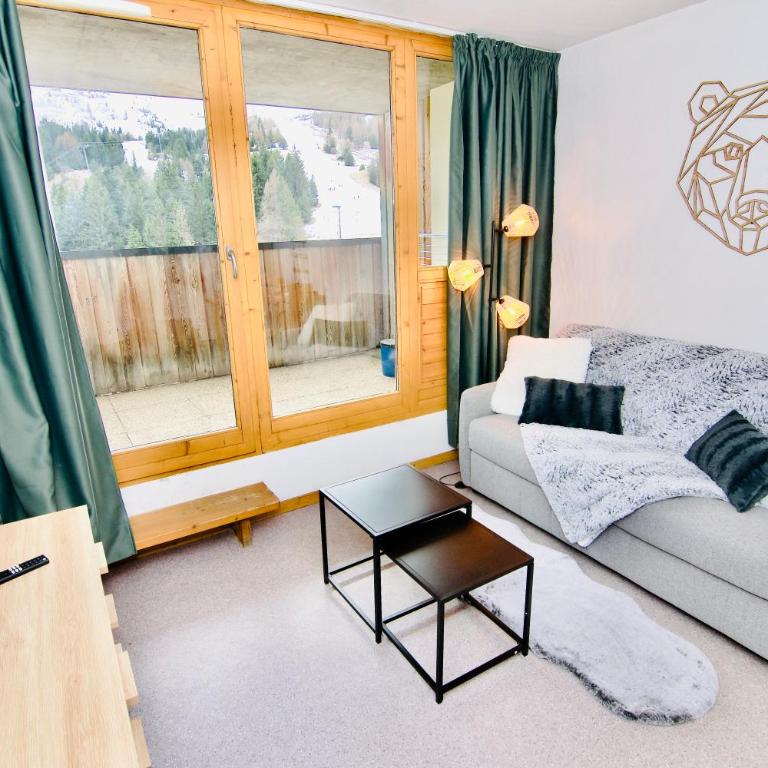 La Grotte des Ours à SuperDevoluy - 2 pièces cosy avec vue sur les pistes - Apartamento de 2 dormitorios - 13