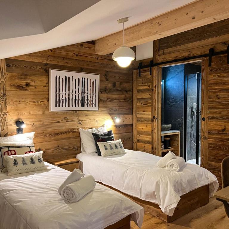 NEW | NAGANO 304 | LES GETS | Refuge design en face des pistes | Appt neuf 2 chambres - 6 personnes - Apartment - 7