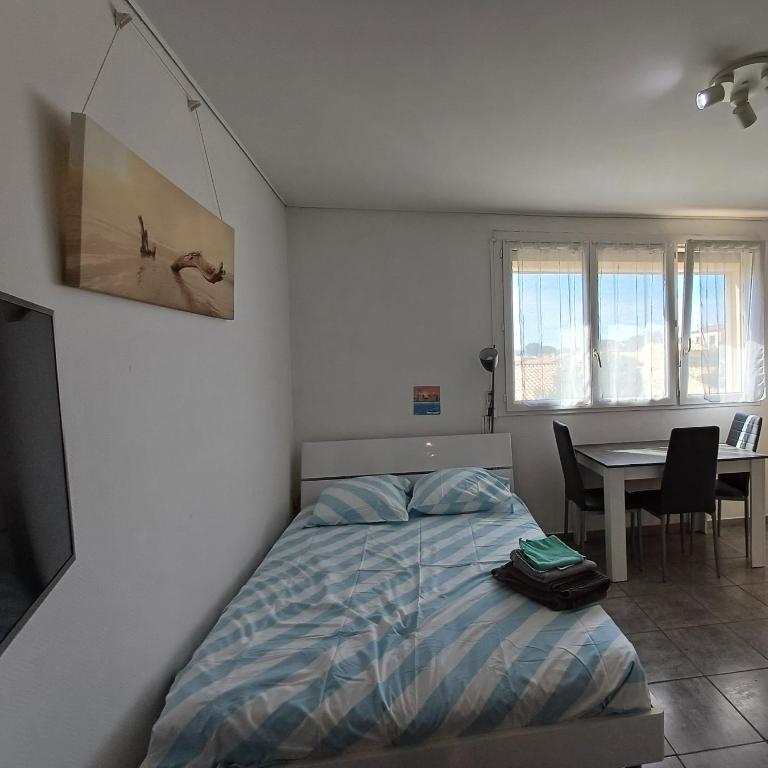 Palavas Beau studio avec Parking Climatisation - Appartement 1 Chambre - 6