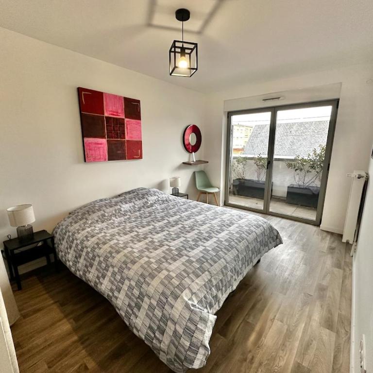 Alizé - Appartement 6 personnes avec parking à 2 pas de la plage - Apartamento de 2 dormitorios con balcón y terraza - 17