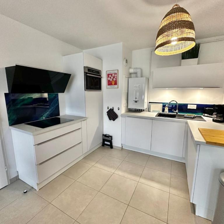 Alizé - Appartement 6 personnes avec parking à 2 pas de la plage - Apartamento de 2 dormitorios con balcón y terraza - 11