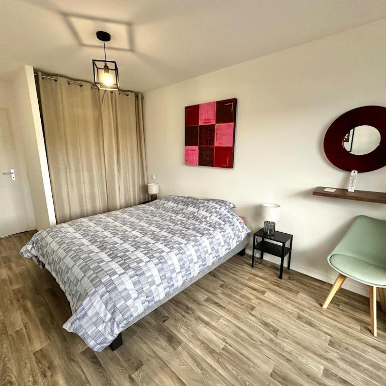 Alizé - Appartement 6 personnes avec parking à 2 pas de la plage - Apartamento de 2 dormitorios con balcón y terraza - 18