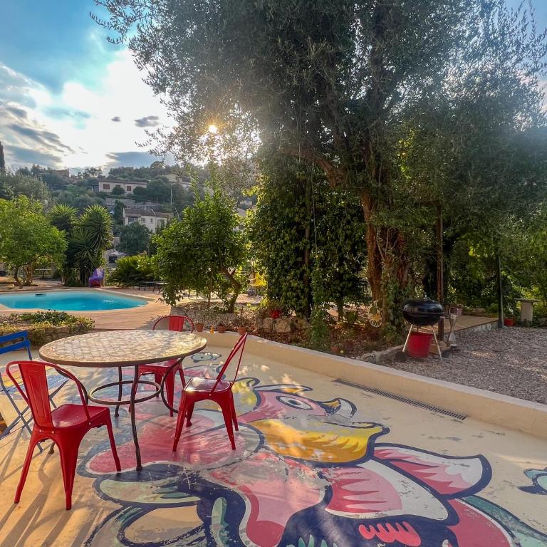 Maison LeFleur - Villa avec piscine sur les hauteurs de Nice - Maison de Vacances - 37