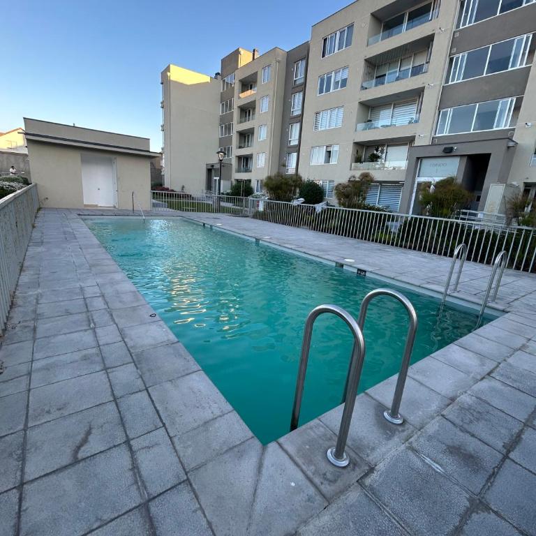 Departamento Familiar con Piscina- Condominio Firenze, La Serena - Three-Bedroom Apartment - 2