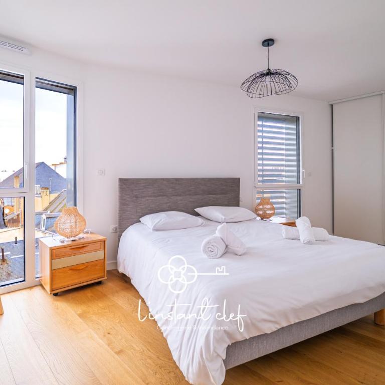 Ecrin unique - Appartement Premium - Terrasse, Vue & Garage - Premium Apartment mit 3 Schlafzimmern und Balkon - 7