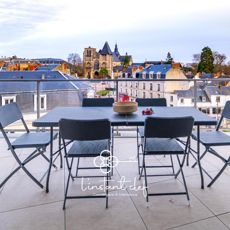 Ecrin unique - Appartement Premium - Terrasse, Vue & Garage - Premium Apartment mit 3 Schlafzimmern und Balkon - 2
