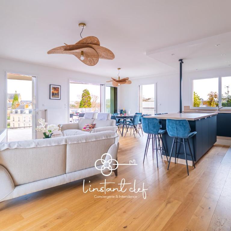 Ecrin unique - Appartement Premium - Terrasse, Vue & Garage - Premium Apartment mit 3 Schlafzimmern und Balkon - 1