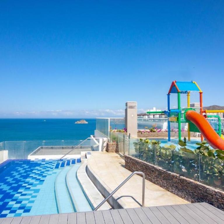 Apartamento frente al mar Estilo Resort - Apartamento de 2 dormitorios con balcón y vistas al mar - 4