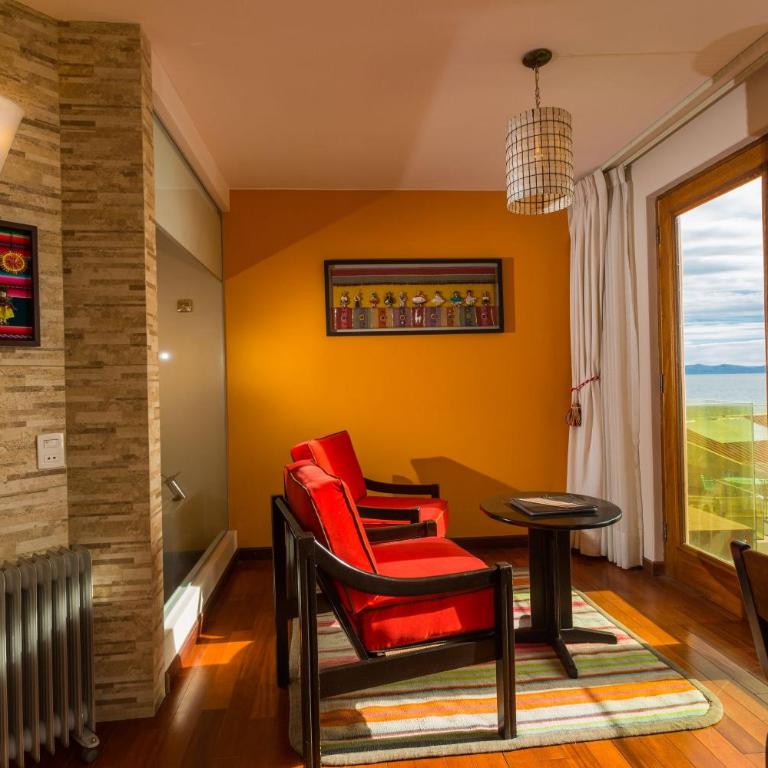 Hotel Rosario Lago Titicaca - Habitación con 2 camas grandes - 7