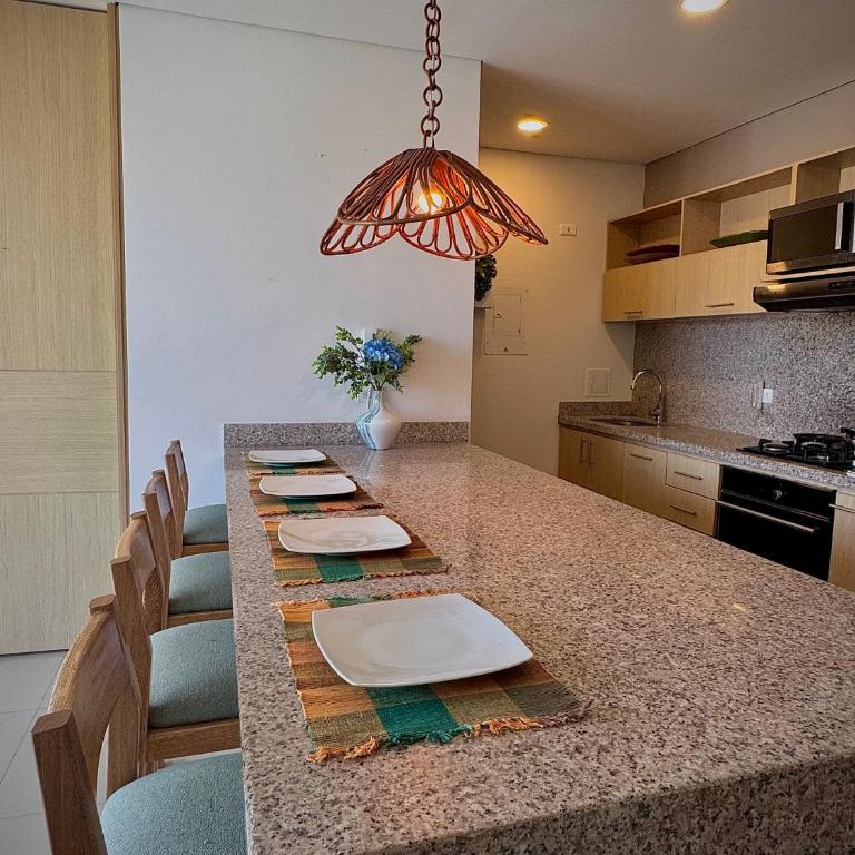 Apartamento frente al mar Estilo Resort - Apartamento de 2 dormitorios con balcón y vistas al mar - 15