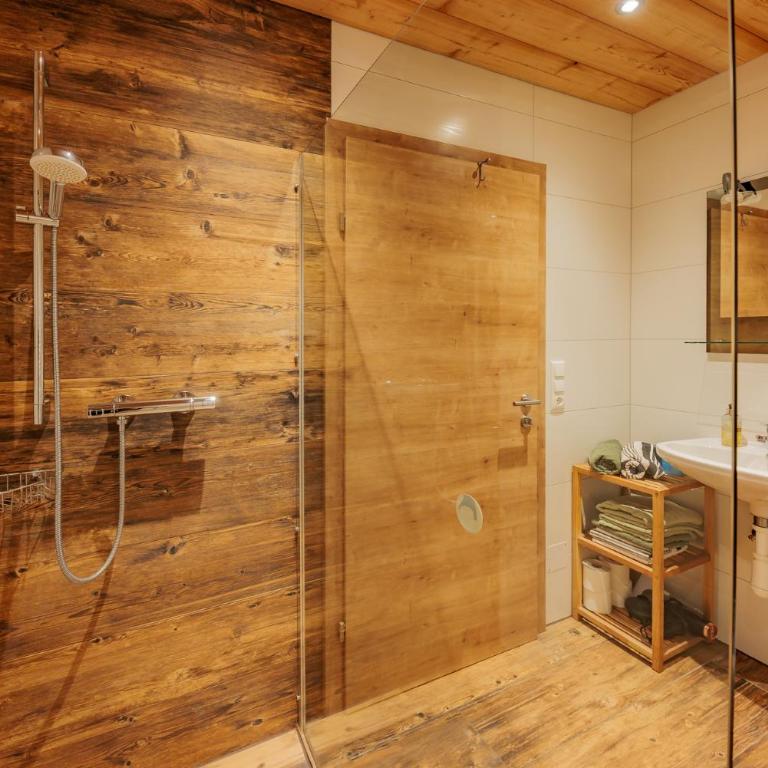 Ferienwohnung Grabnergang am Wolfgangsee - Studio avec Vue sur Jardin - 6