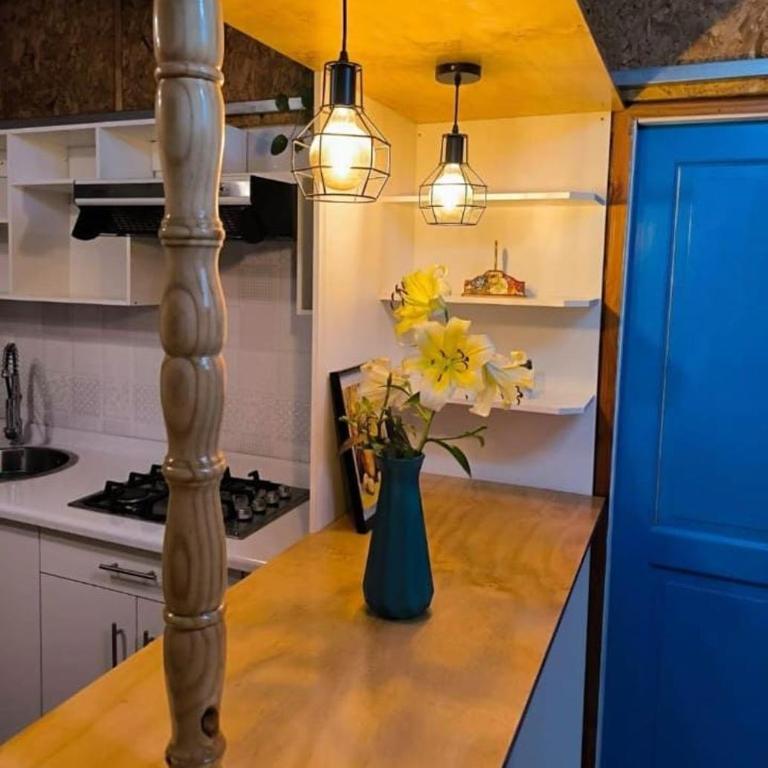Acogedora cabaña - One-Bedroom House - 10