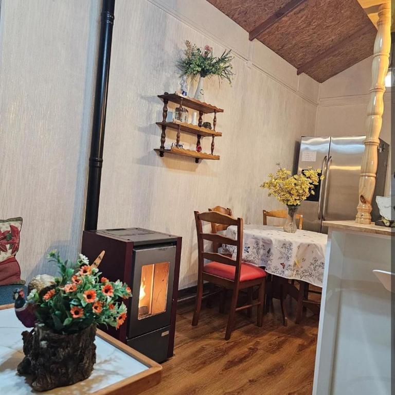 Acogedora cabaña - One-Bedroom House - 12