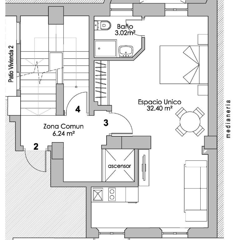 Authentic Studios Alcazaba - Apartamento de 1 dormitorio - 18