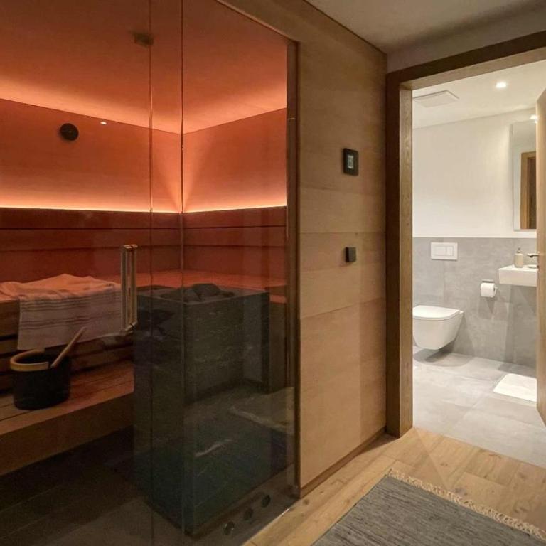 Ferienwohnung h9 Tal mit Sauna und Bergblick - Apartment mit 1 Schlafzimmer - 13
