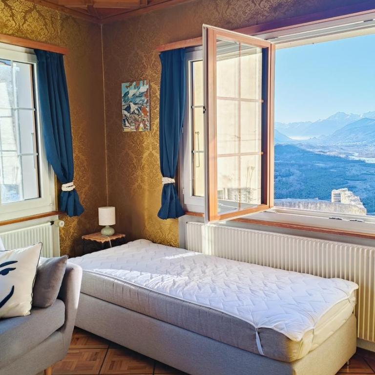 Casa Jenini - Wohnung im Patrizierhaus neben Schloss Leuk - Apartment mit 2 Schlafzimmern - 6