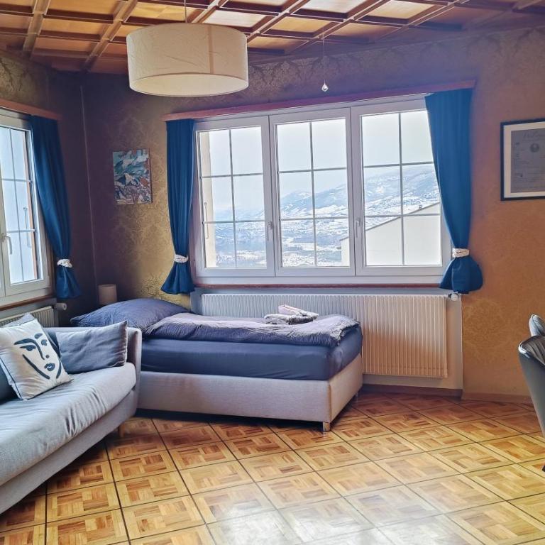 Casa Jenini - Wohnung im Patrizierhaus neben Schloss Leuk - Apartment mit 2 Schlafzimmern - 7