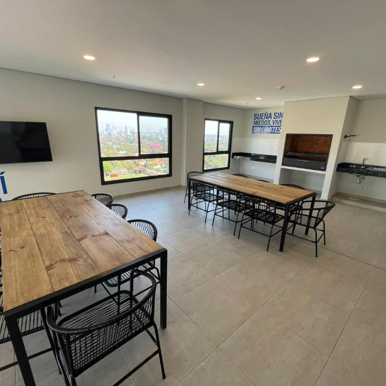 Estudio a 9 min del eje corporativo y aeropuerto - One-Bedroom Apartment - 22