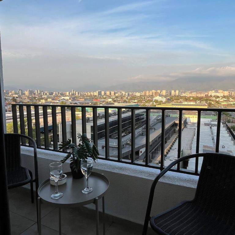 Checkinchile D1111 centrico depto con piscina y cerca de metro - One-Bedroom Apartment - 17