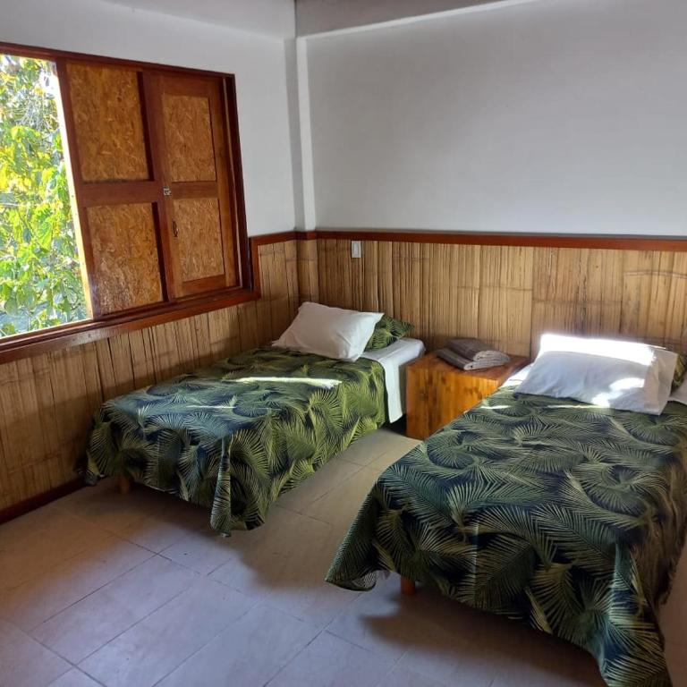 Reserva Forestal Edenwald - Habitación Estándar con baño compartido - 2 camas - 1