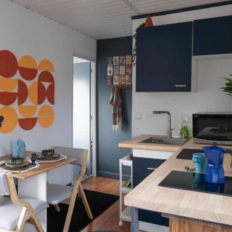 La cachette de l'artiste peinture cinéma en ville - Appartement 1 Chambre - 5