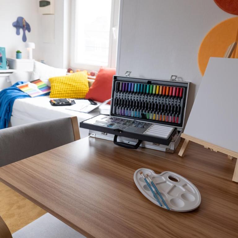 La cachette de l'artiste peinture cinéma en ville - Appartement 1 Chambre - 21