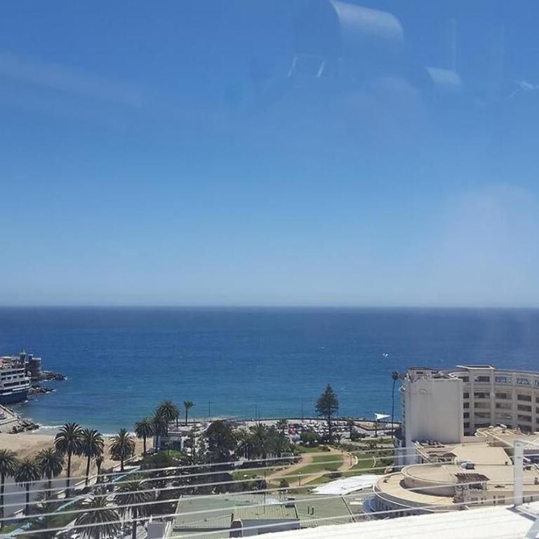 Vista panorámica, a pasos casino Enjoy Viña del Mar - Apartamento Deluxe de 2 dormitorios con vistas al mar - 28