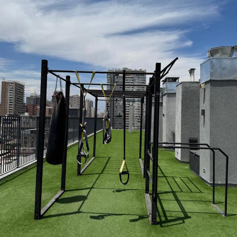 Departamento Suite moderno con ubicación privilegiada en el centro de Santiago, cercano a Palacio De La Moneda y lugares turísticos de la ciudad CON AIRE ACONDICIONADO - One-Bedroom Apartment - 35