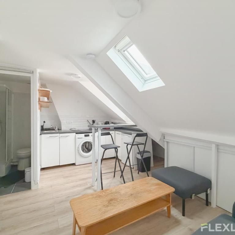 Grand studio confortable et lumineux Paris 10e - Appartement - 1
