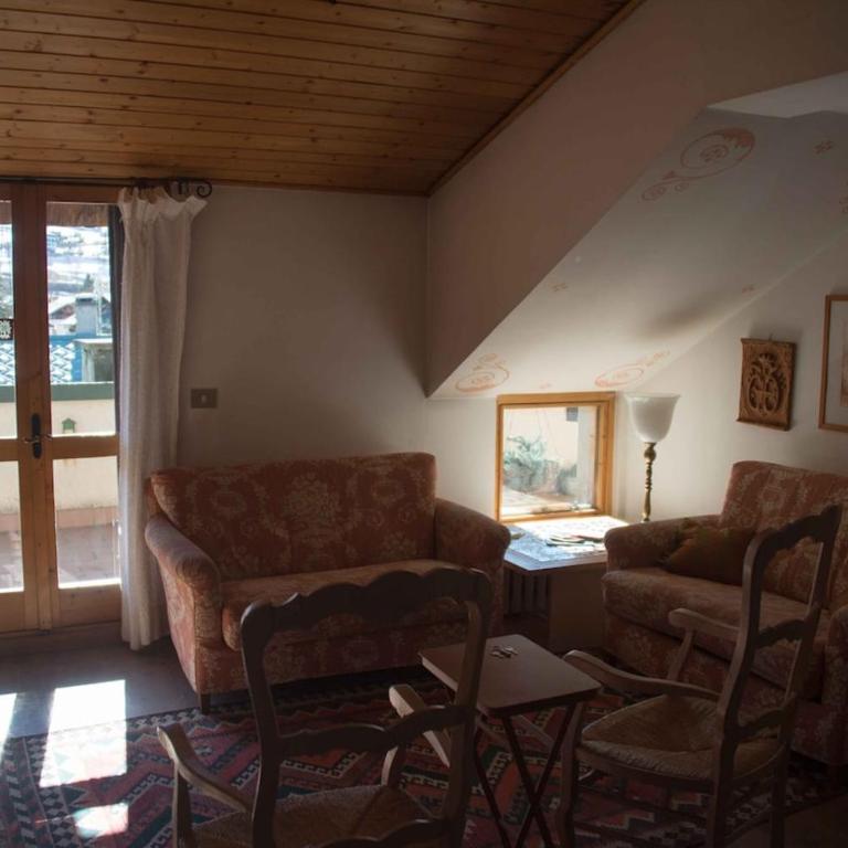 Bormio appartamento centro, d'atmosfera con vista sulle piste - Appartamento con 2 Camere da Letto - 4