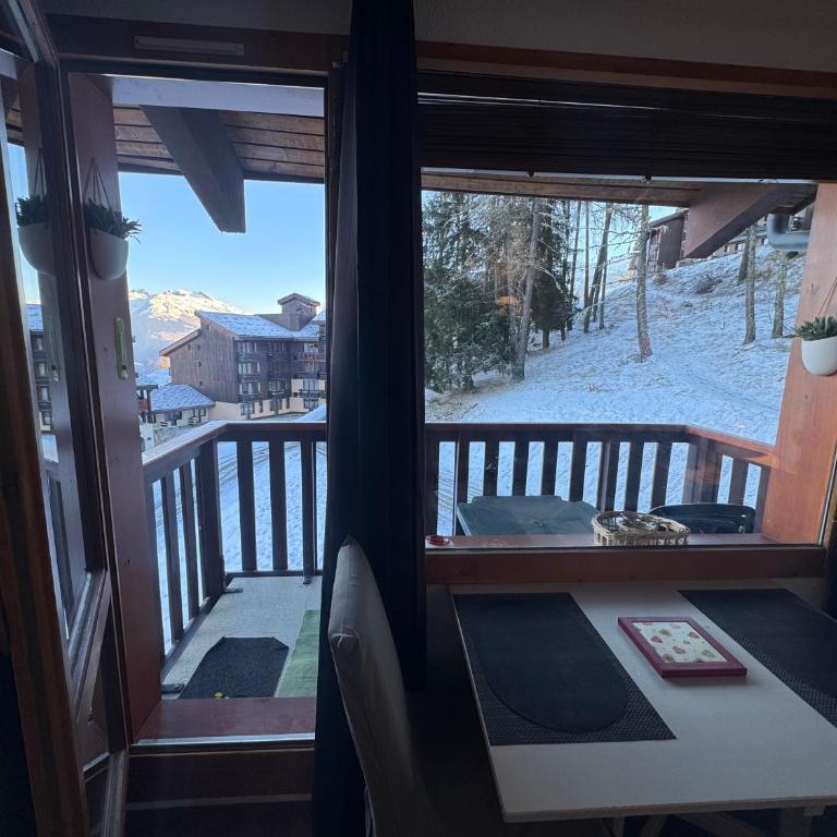 STUDIO LA PLAGNE Pied des Pistes Vue Exceptionnelle - One-Bedroom Apartment - 9