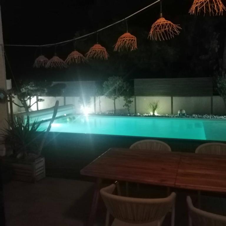 Belle villa contemporaine climatisee, piscine privee, 6 - 8 couchages, 3 chambres, wifi, à 3 km de la plage -LXDALI25B - Casa de 3 dormitorios - 21