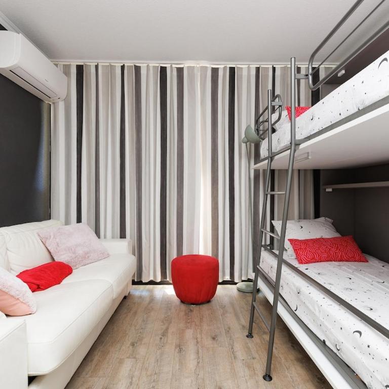Vue mer piscine parking tennis 4 personnes - Apartment mit 1 Schlafzimmer, Meerblick und Terrasse - 7