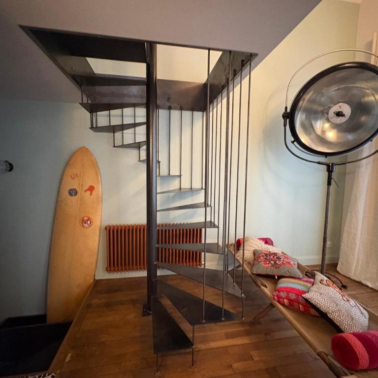 Suites 31Bis - Cinq suites d'architecte, entre héritage et design - Sauna - Nancy Centre - Suite en Duplex - 30