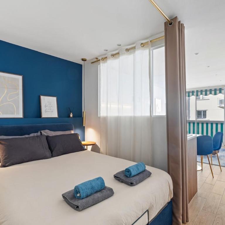 Soleil d'Or 2 min des plages , Centre Juan Les Pins - One-Bedroom Apartment - 2