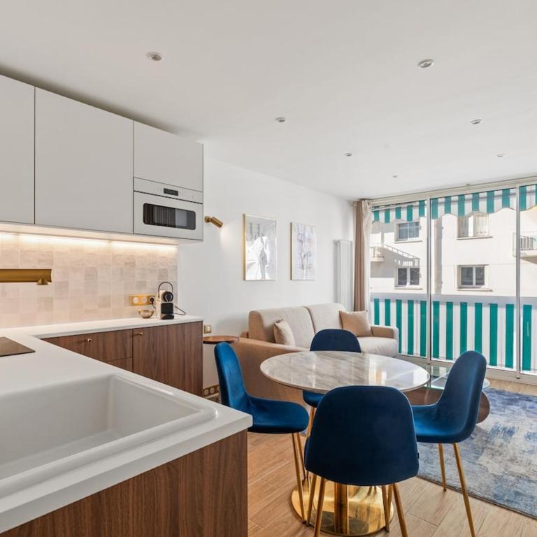 Soleil d'Or 2 min des plages , Centre Juan Les Pins - One-Bedroom Apartment - 6
