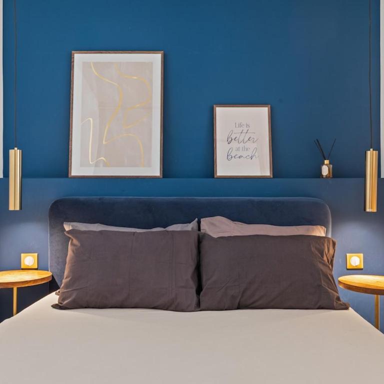 Soleil d'Or 2 min des plages , Centre Juan Les Pins - One-Bedroom Apartment - 8