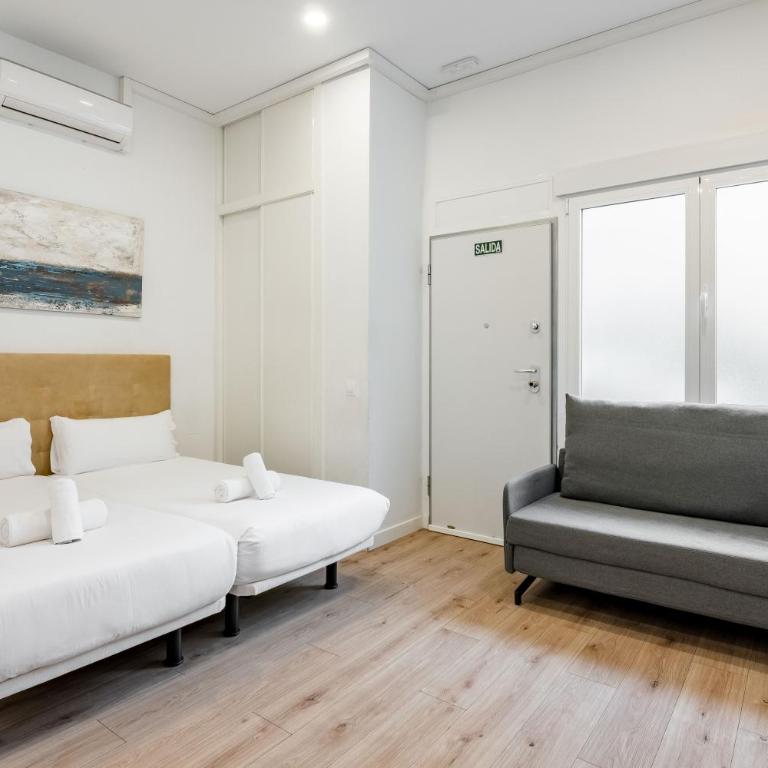 Charming Madrid Ciudad Lineal - Coqueto estudio para 3 con AC - Deluxe Studio - 9