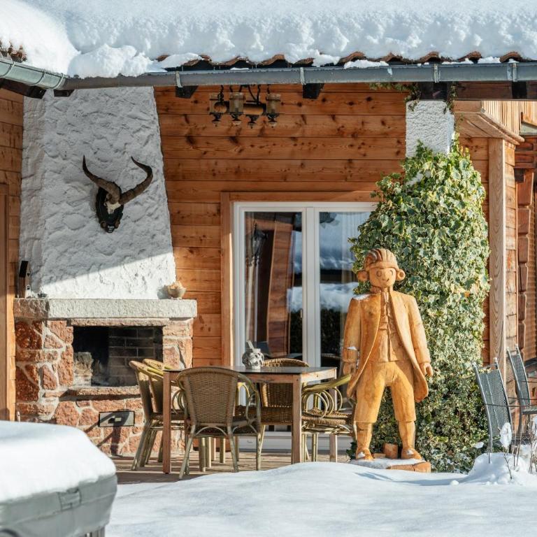Luxus Ferienhaus Salzburg Chalet mit Pool, Sauna, Whirlpool, Kamin - Chalet mit 2 Schlafzimmern - 55