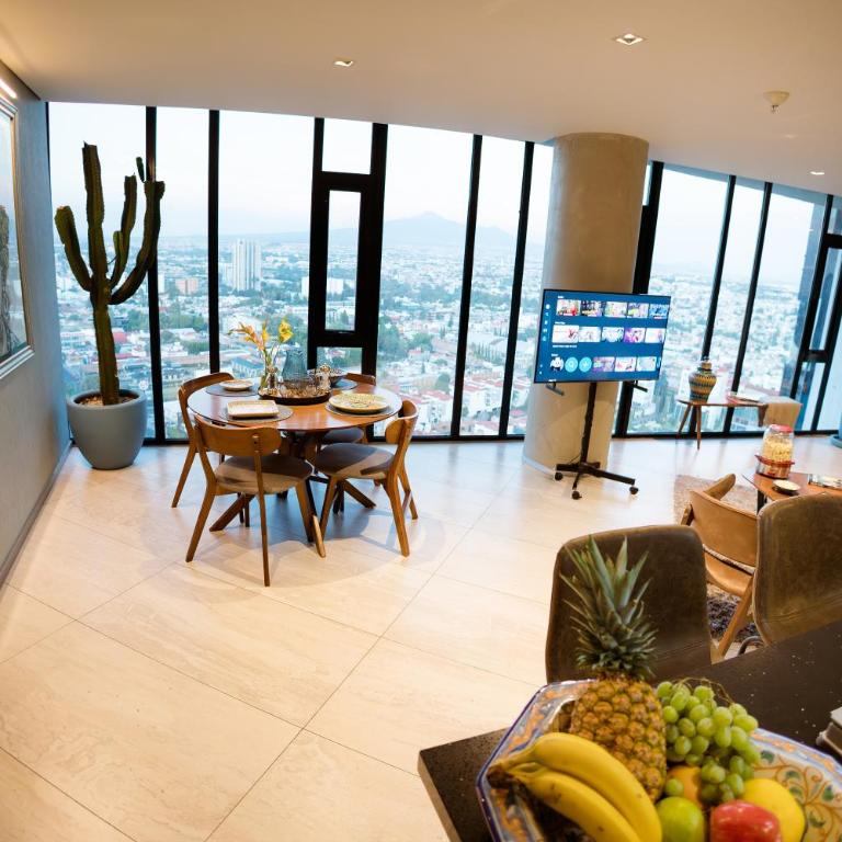 Volcano View Loft, Puebla Skyline1801 - Apartamento de 3 dormitorios - Planta Alta - 11