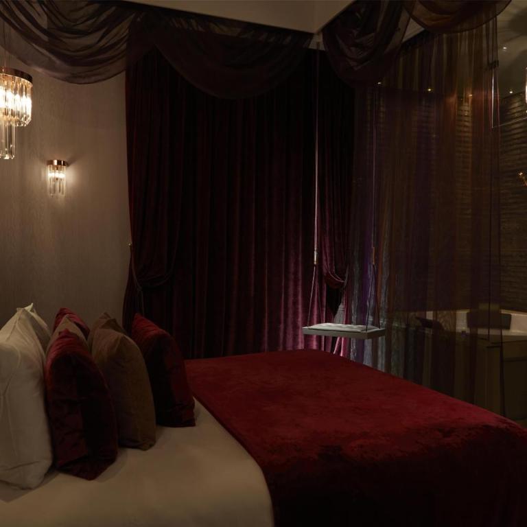 Paris j'Adore Hotel & Spa - Chambre Deluxe Précieuse avec Bain à Remous - 6