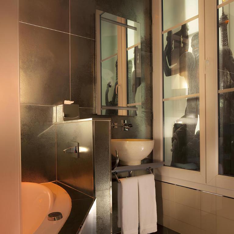Secret de Paris - Hotel & Spa - Chambre Trocadéro avec Bain à Remous - 5
