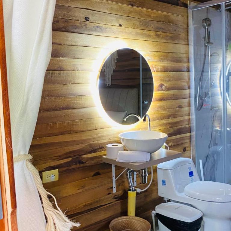 Arrecife Eco Cabañas Palomino - Habitación Doble con baño privado - 9