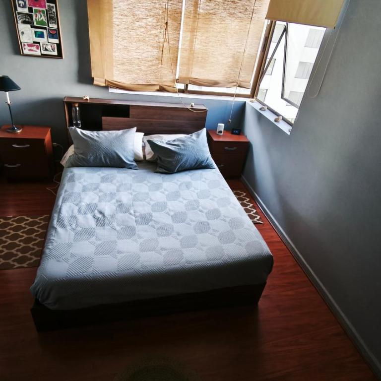 Cómoda Habitación doble, baño privado cercana al metro en Las Condes - Double Room with Private Bathroom - 1