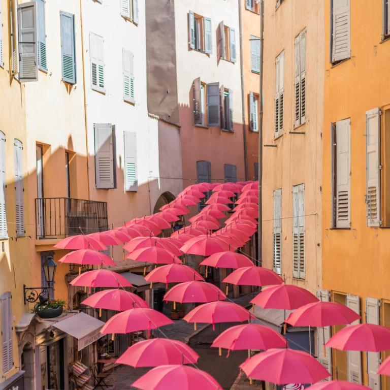 3 pièces neuf au cœur de Grasse - tout à pied - Wi-Fi & parking - Appartement 2 Chambres - 15