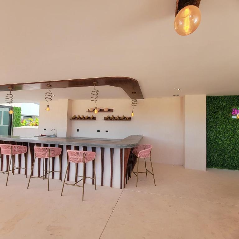 Estudio nuevo en Tulum 5 minutos de la playa con alberca y Gym - One-Bedroom Apartment - 10