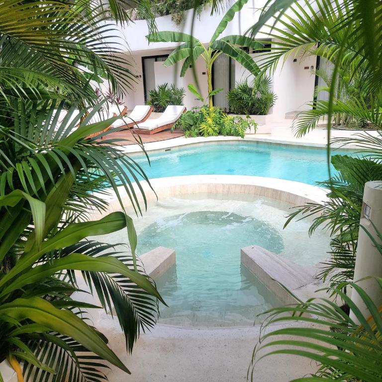 Estudio nuevo en Tulum 5 minutos de la playa con alberca y Gym - One-Bedroom Apartment - 28